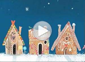  Tarjeta animada de Navidad, Que tu hogar est� lleno de paz. 