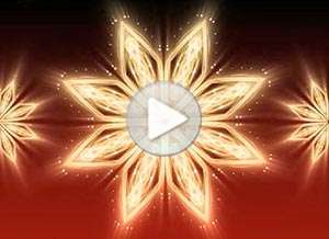  Tarjeta animada de Navidad, Bendiciones para ti y tu familia. 