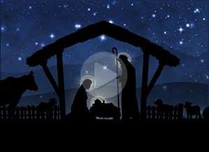  Tarjeta animada de Navidad, El m�s inmenso amor. 