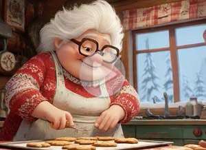  Tarjeta animada de Navidad, Dulce Navidad. 