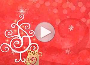  Tarjeta animada de Navidad, Mi navidad eres t�, amor. 