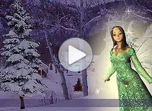  Tarjeta animada de Navidad, La magia de la navidad. 