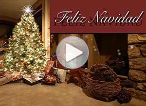  Tarjeta animada de Navidad, Alegr�a, paz y amor en tu hogar. 