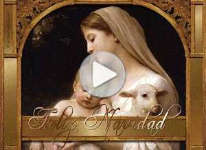  Tarjeta animada de Navidad, El es el esp�ritu de la navidad. 