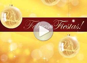  Tarjeta animada de Navidad, M�gica navidad. 