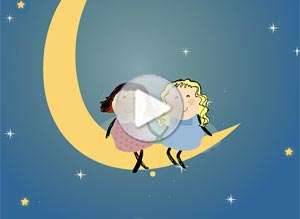  Tarjeta animada de Navidad, Mis mejores deseos, a la distancia. 