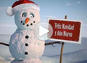  Tarjeta animada de Navidad, Alegres sorpresas. 