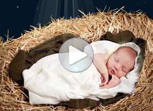  Tarjeta animada de Navidad, El amor naci� en navidad. 