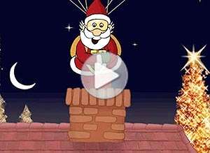  Tarjeta animada de Navidad, Feliz navidad. 