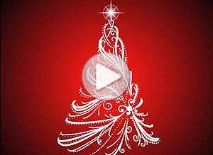  Tarjeta animada de Navidad, Felices fiestas. 