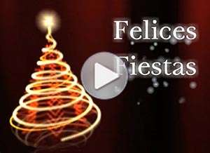  Tarjeta animada de Navidad, Navidad luminosa. 