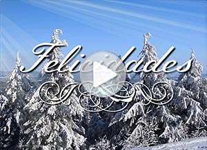  Tarjeta animada de Navidad, La luz del amor de Dios. 