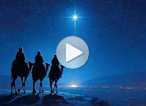  Tarjeta animada de Navidad, Que Su luz te ilumine. 