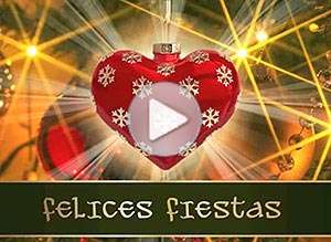  Tarjeta animada de Navidad, Unidos en el coraz�n. 