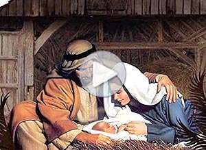  Tarjeta animada de Navidad, El verdadero significado de navidad. 