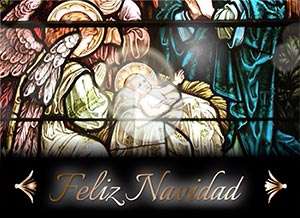  Tarjeta animada de Navidad, Milagro sagrado	. 