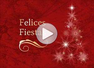  Tarjeta animada de Navidad, Gracias por su confianza. 