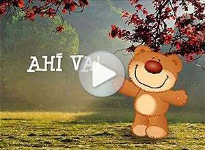 Tarjeta animada de Te mando un abrazo, Por si lo pudieras necesitar