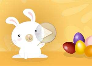  Tarjeta animada de Pascuas, �felices pascuas y mucho m�s!. 