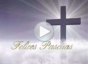  Tarjeta animada de Pascuas, Jes�s ha resucitado. 