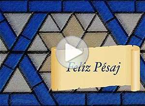  Tarjeta animada de Juda&iacute;smo, Paz y alegr�a en p�saj. 