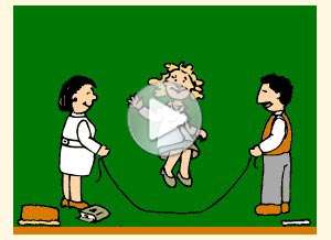  Tarjeta animada de Profesiones, Docente. 