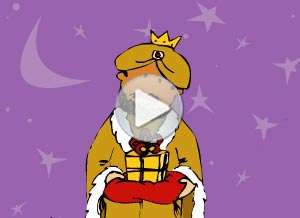  Tarjeta animada de Reyes Magos, As� es la vida. 