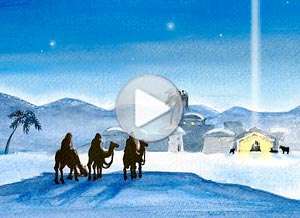  Tarjeta animada de Reyes Magos, Feliz d�a de reyes magos. 