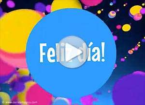  Tarjeta animada de Santos, Un d�a lleno de alegr�a. 