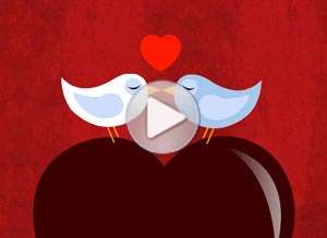  Tarjeta animada de Aniversarios, Feliz aniversario. 