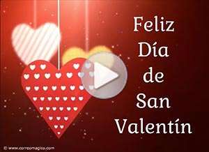  Tarjeta animada de San Valent&iacute;n, Lo eres todo para m�. 