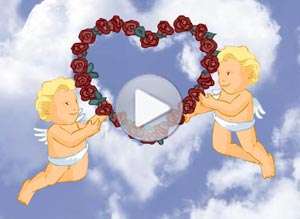  Tarjeta animada de Aniversarios, Te amo, mi �ngel!. 