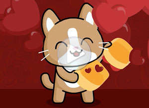  Tarjeta animada de San Valent&iacute;n, Este es mi regalo para ti. 