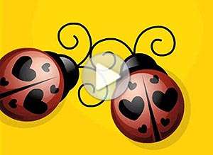  Tarjeta animada de Aniversarios, Con mucho, mucho, mucho amor.... 