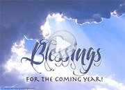 Imagen de New year para compartir gratis. May the Lord light your way