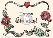 Imagen de Birthday para compartir gratis. Love and joy