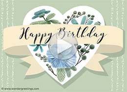 Imagen de Birthday para compartir gratis. Best wishes	