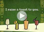 Imagen de Birthday para compartir gratis. A toast to your health