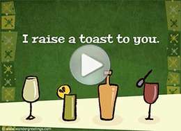 Imagen de Birthday para compartir gratis. A toast to your health