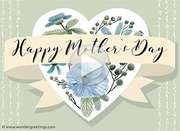 Imagen de Mother's day para compartir gratis. For an exceptional mom	
