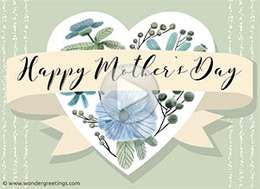 Imagen de Mother's day para compartir gratis. For an exceptional mom	