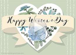 Imagen de Women's day para compartir gratis. To an exceptional woman	