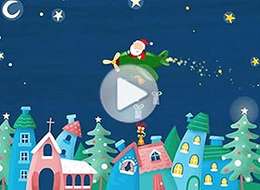Imagen de Christmas para compartir gratis. A world filled with happiness