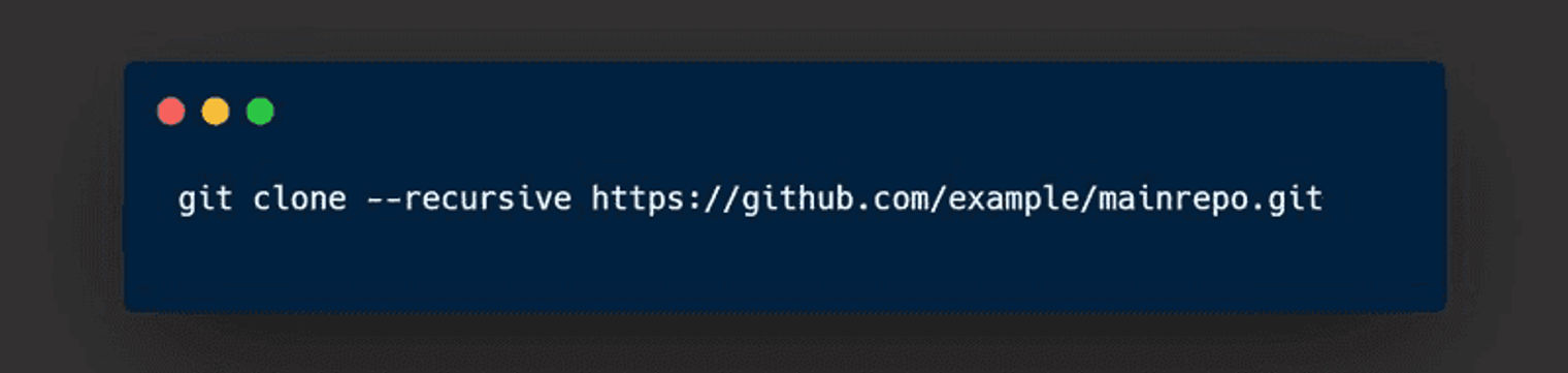 Git clone.