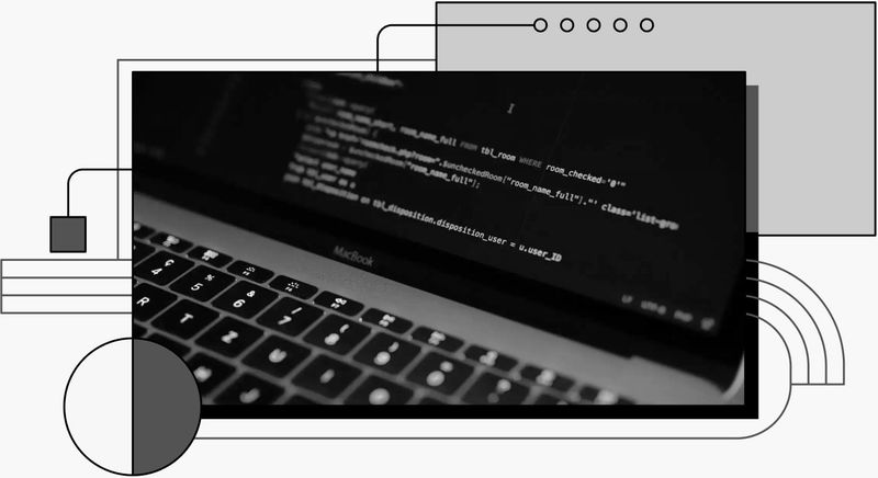A MacBook with code in an IDE.