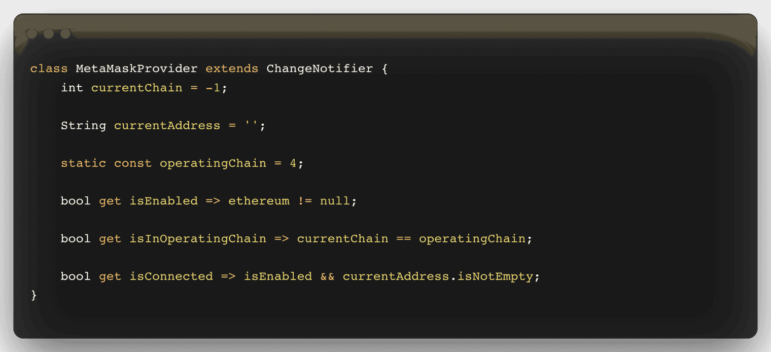 A screenshot of code.