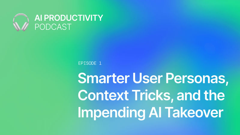 Smarter User Personas, Context Tricks, and the Impending AI Takeover | Ep. 01 - Jason Arbon, CEO and Founder of Testers.ai and Checkie.ai