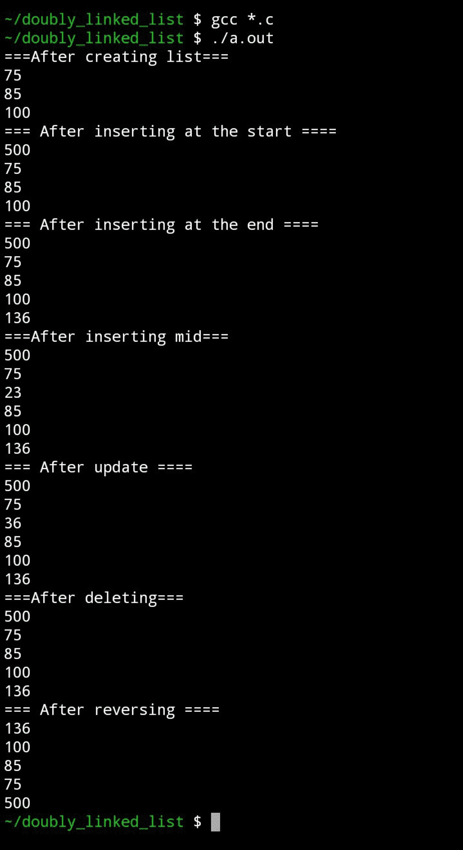 image showing the output of all of the node operations