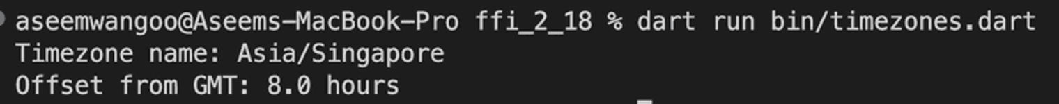 this image shows the result of the terminal command that was just run