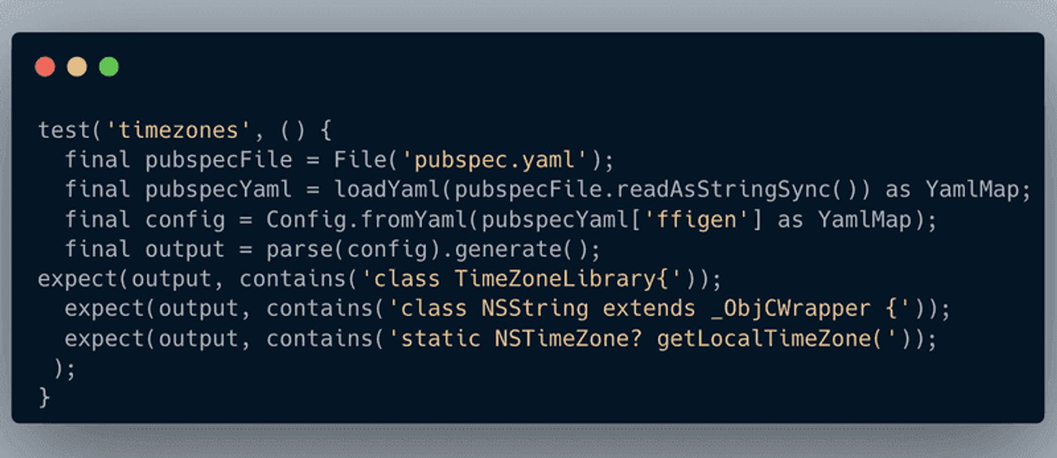 Test for NSTimeZone in the CLI